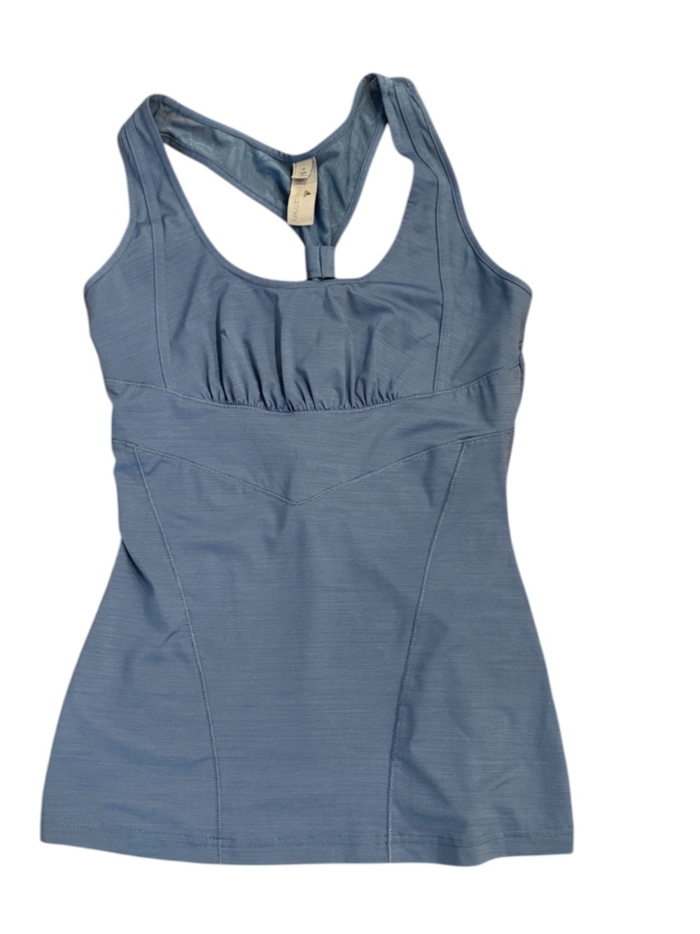 Cornflower blue Stella McCartney for Adidas racerback sport tank top M